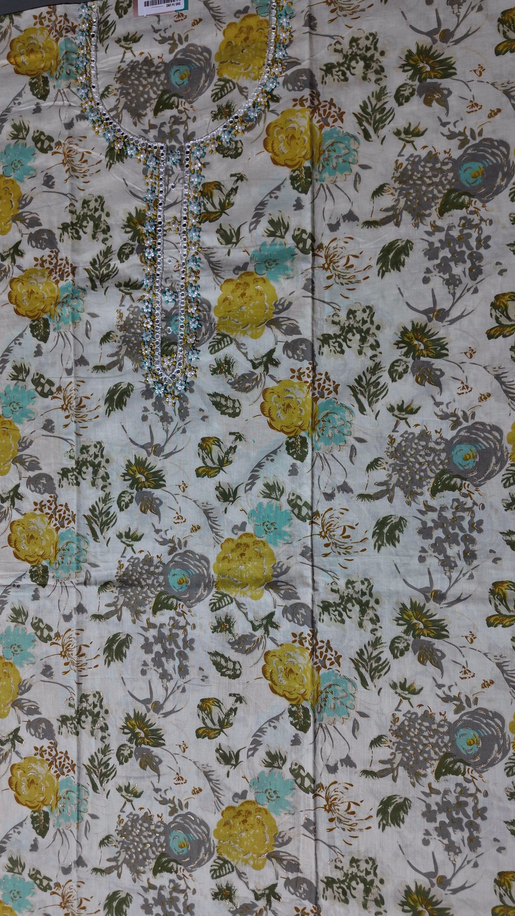 Botanical Bliss: Unstitched Suit for Chic Comfort