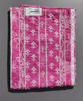 Charmingly Chic: Fuchsia & White Embroidered Unstitched Suit