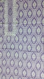 Lavender Dream: Intricate Lace Unstitched Suit