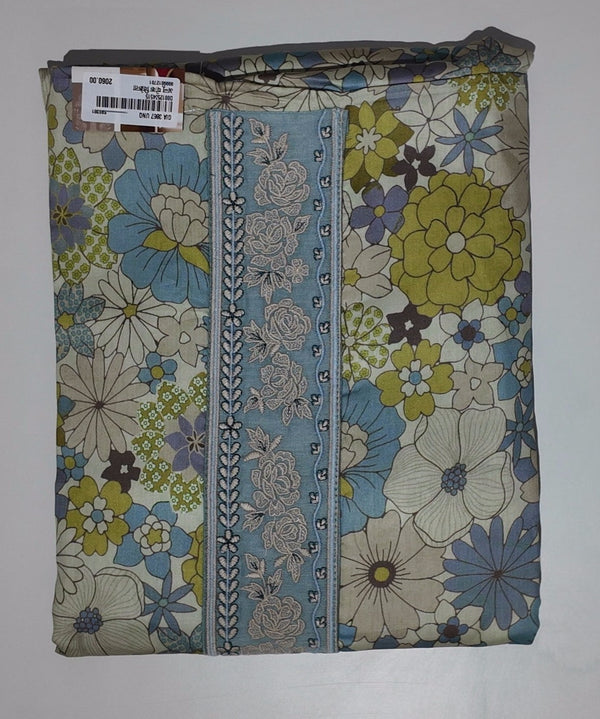 Floral Bliss: Unveil the Charm of Nature in Unstitched Comfort",