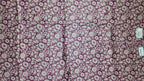 Artisan Crafted Floral Unstitched Suit in Rich Maroon