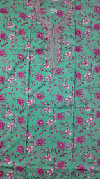 Blossom Breeze: Unstitched Floral Extravaganza Suit