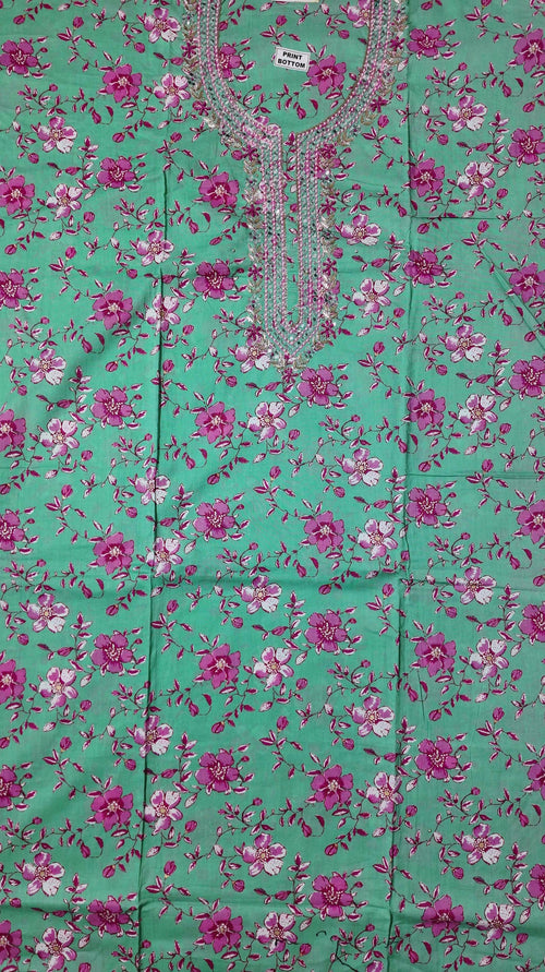 Blossom Breeze: Unstitched Floral Extravaganza Suit
