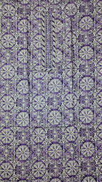 Lavender Bliss: Artisanal Unstitched Suit for Comfort & Style