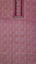 Vibrant Festive Flair: Unstitched Ethnic Suit for Celebrations