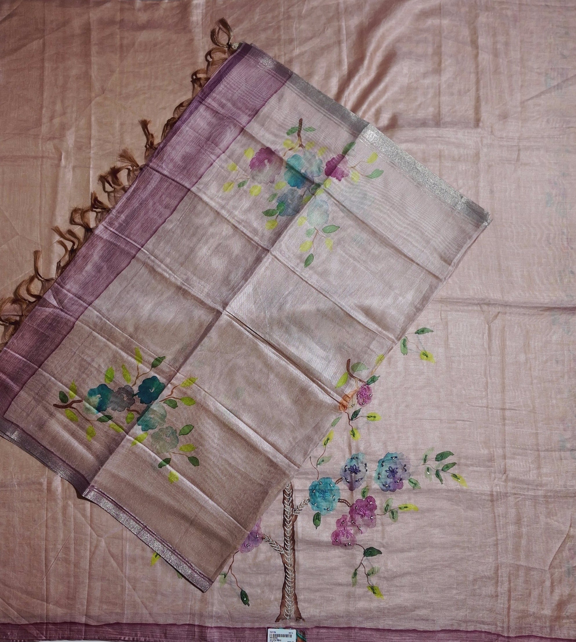 Whimsical Blossom Unstitched Suit: Artistry in Fabric