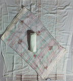 Blossoming Ivory Charm: Unstitched Suit for Every Occasion