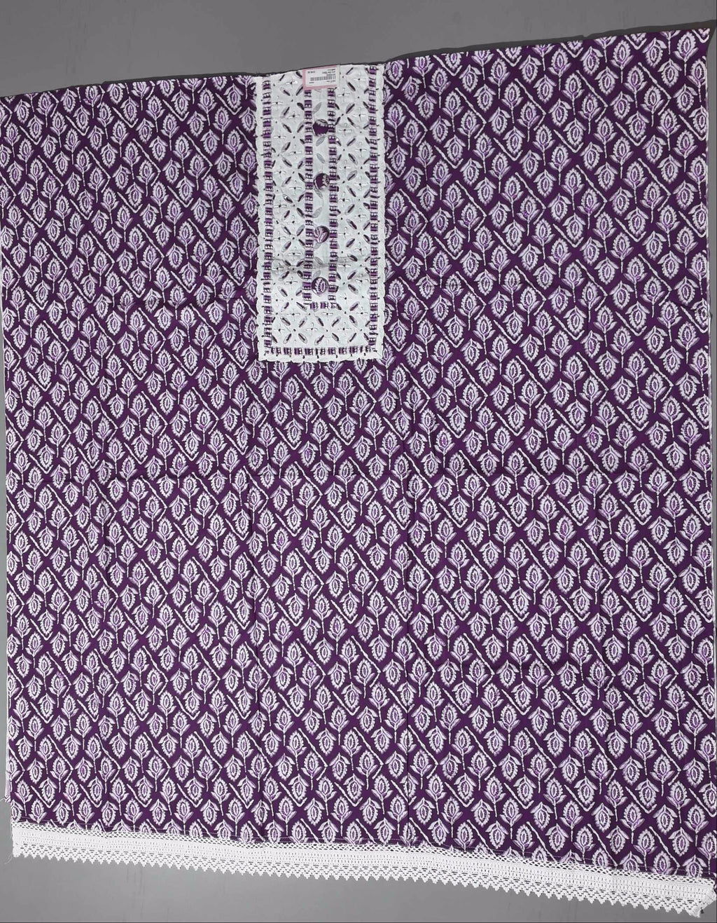 Purple Passion: Handcrafted Unstitched Suit Perfection