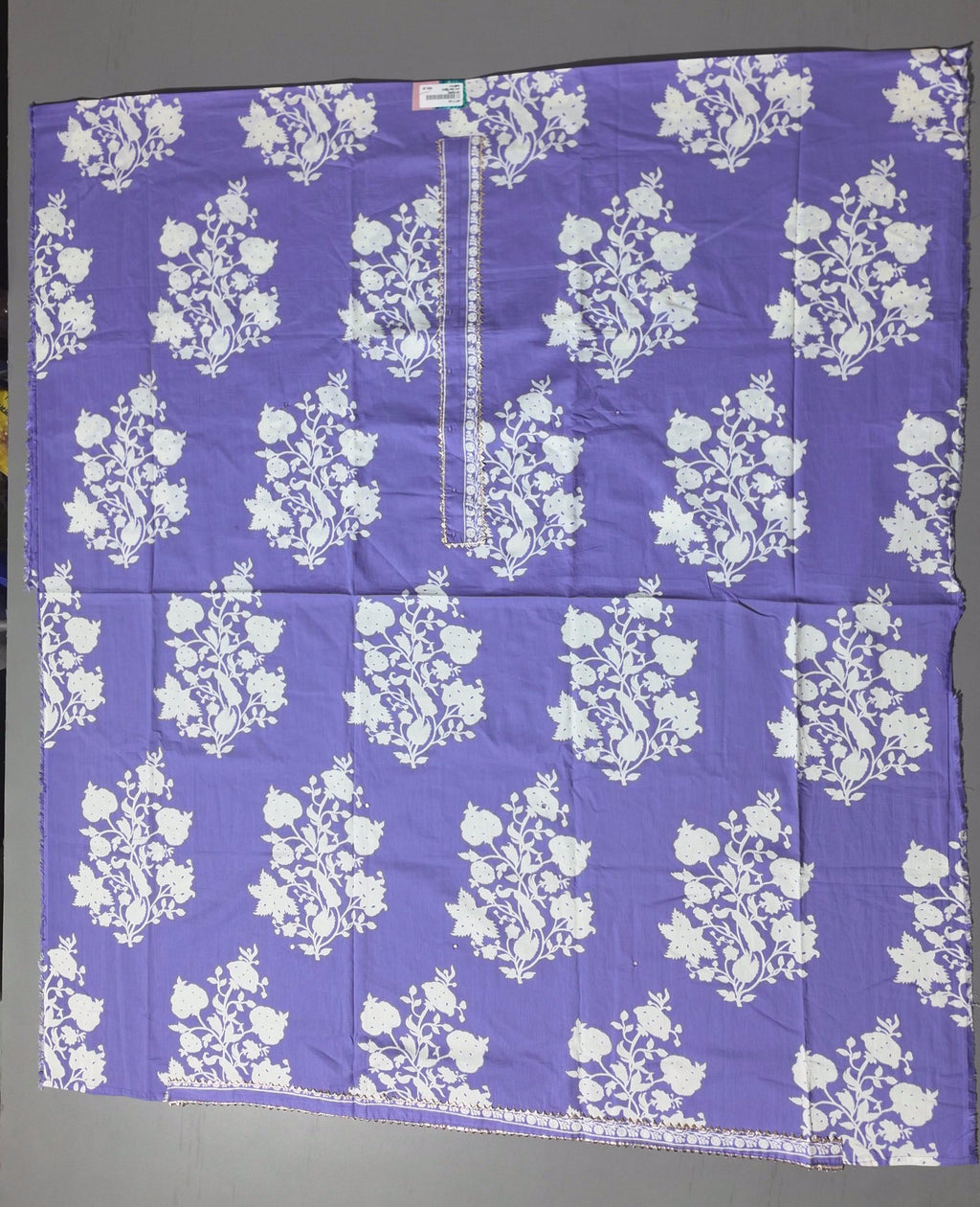 Lilac Blooms Unstitched Suit: Effortless Charm