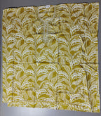 Tropical Zephyr: Artisanal Leaf Embellished Unstitched Suit