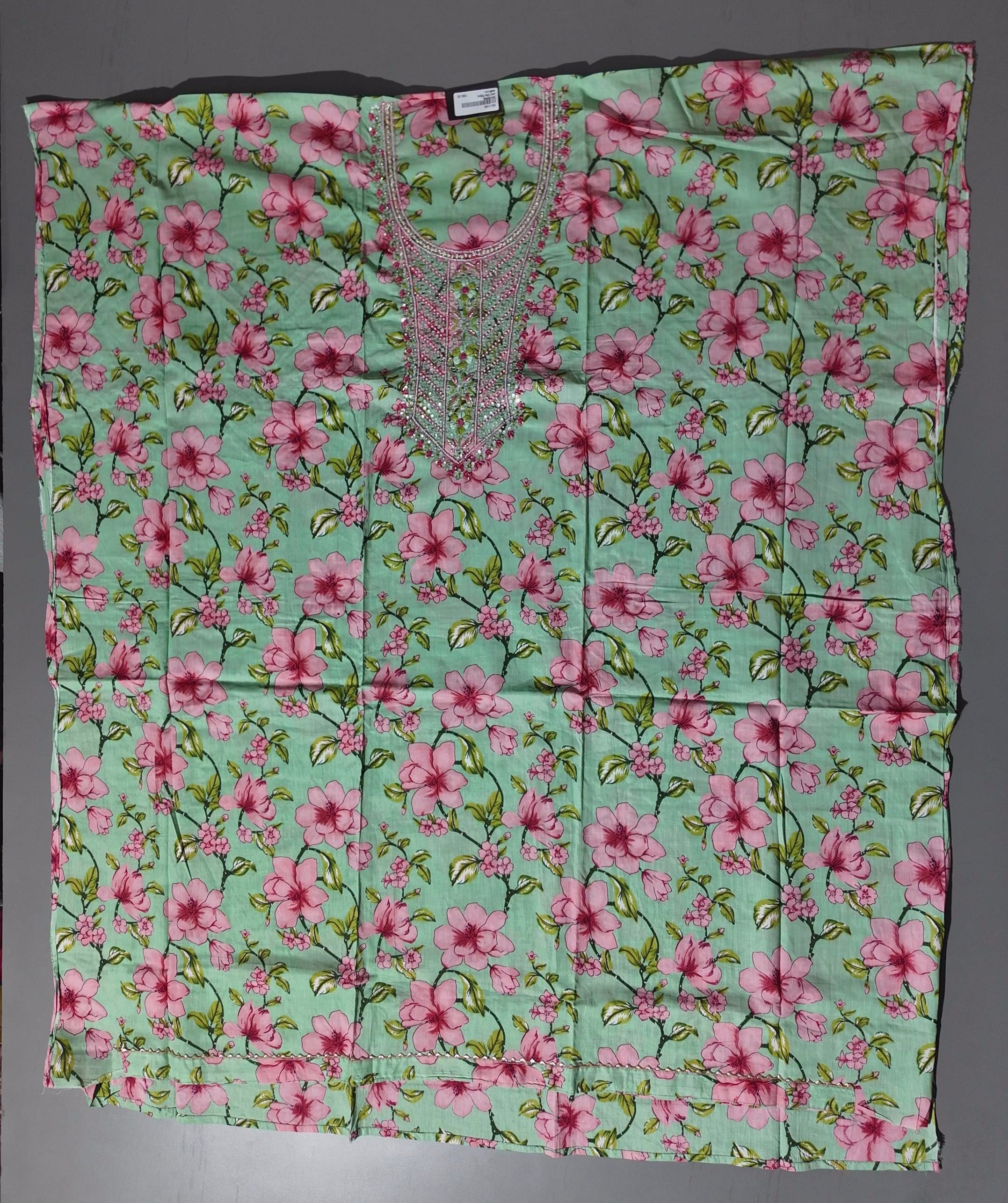 Floral Paradise Unstitched Suit - Refreshing Spring Greens