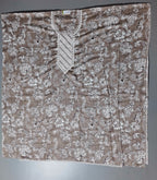 Chic Delicate Floral Motif Unstitched Suit