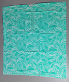Tropical Bliss Unstitched Suit: Refreshing Turquoise Elegance