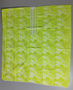 Lime Radiance: Tropical Unstitched Suit Canvas
