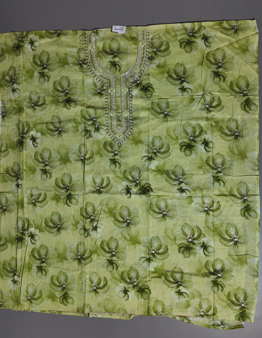 Serenity Bloom Unstitched Suit - Ethereal Green Canvas