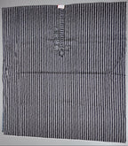 Midnight Stripes: Artisan Black & White Unstitched Suit