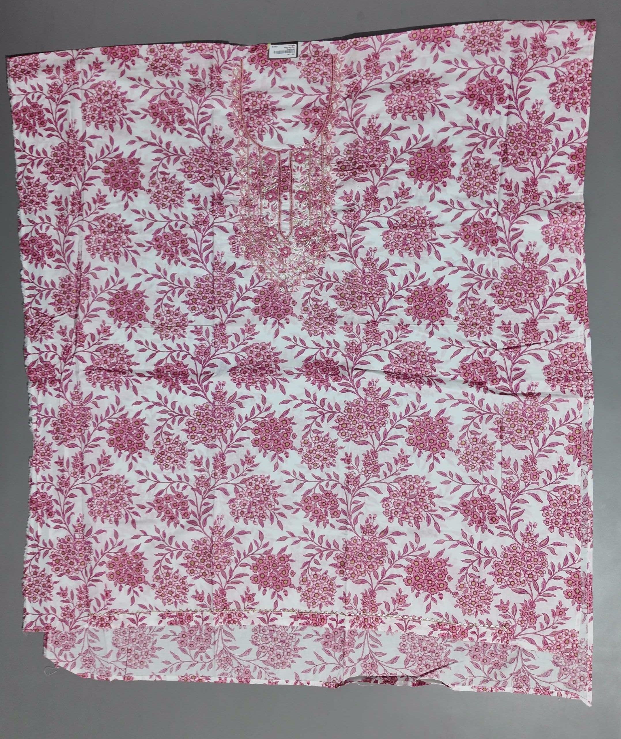 Blossom Breeze: Floral Finesse Unstitched Suit
