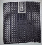 Timeless Black & White Botanical Unstitched Suit Fabric