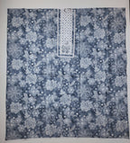 Artisan's Blue Serenade: Handcrafted Unstitched Suit