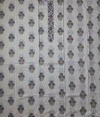 Luxurious Floral Charm: Unstitched Suit for Effortless Elegance