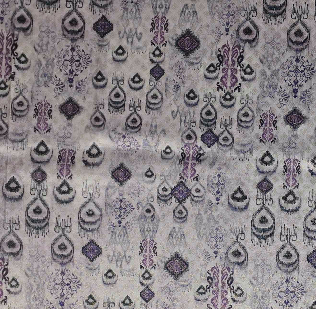 Regal Charm: Ethereal Lavender Festive Saree",