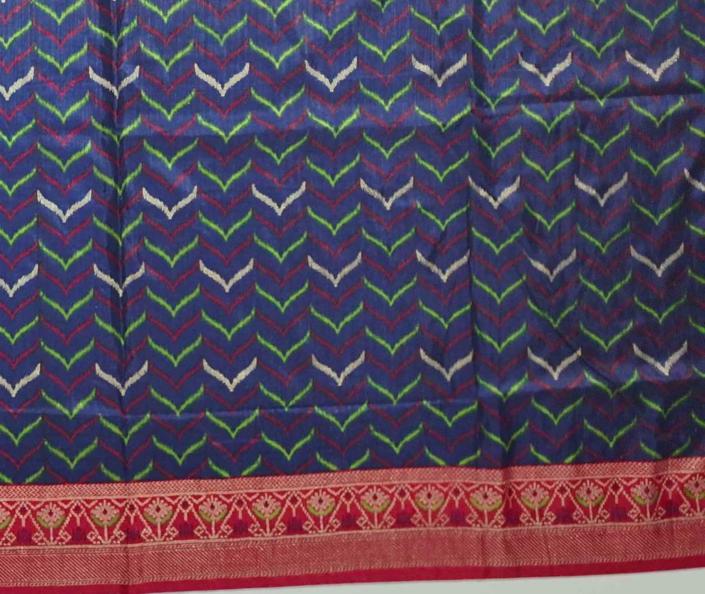 Vibrant Patola Saree - A Symphony of Colors for Festive Elegance",