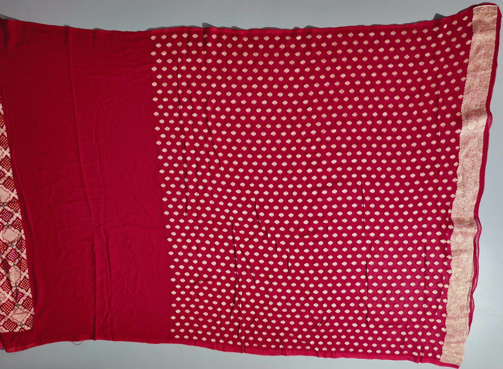 Regal Radiance: Unstitched Royal Red Suit for Festive Celebrations",