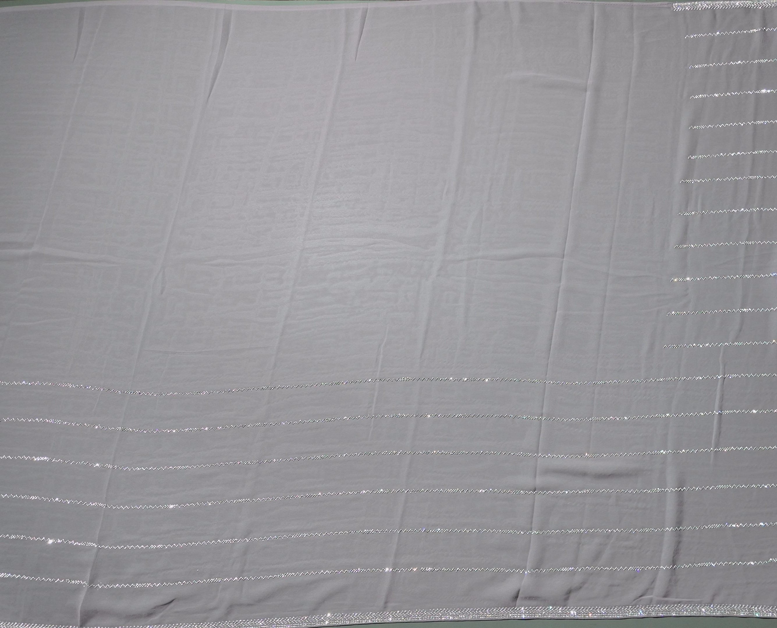 Lavender Mist: Shimmering Silk Saree with Lurex Highlights",