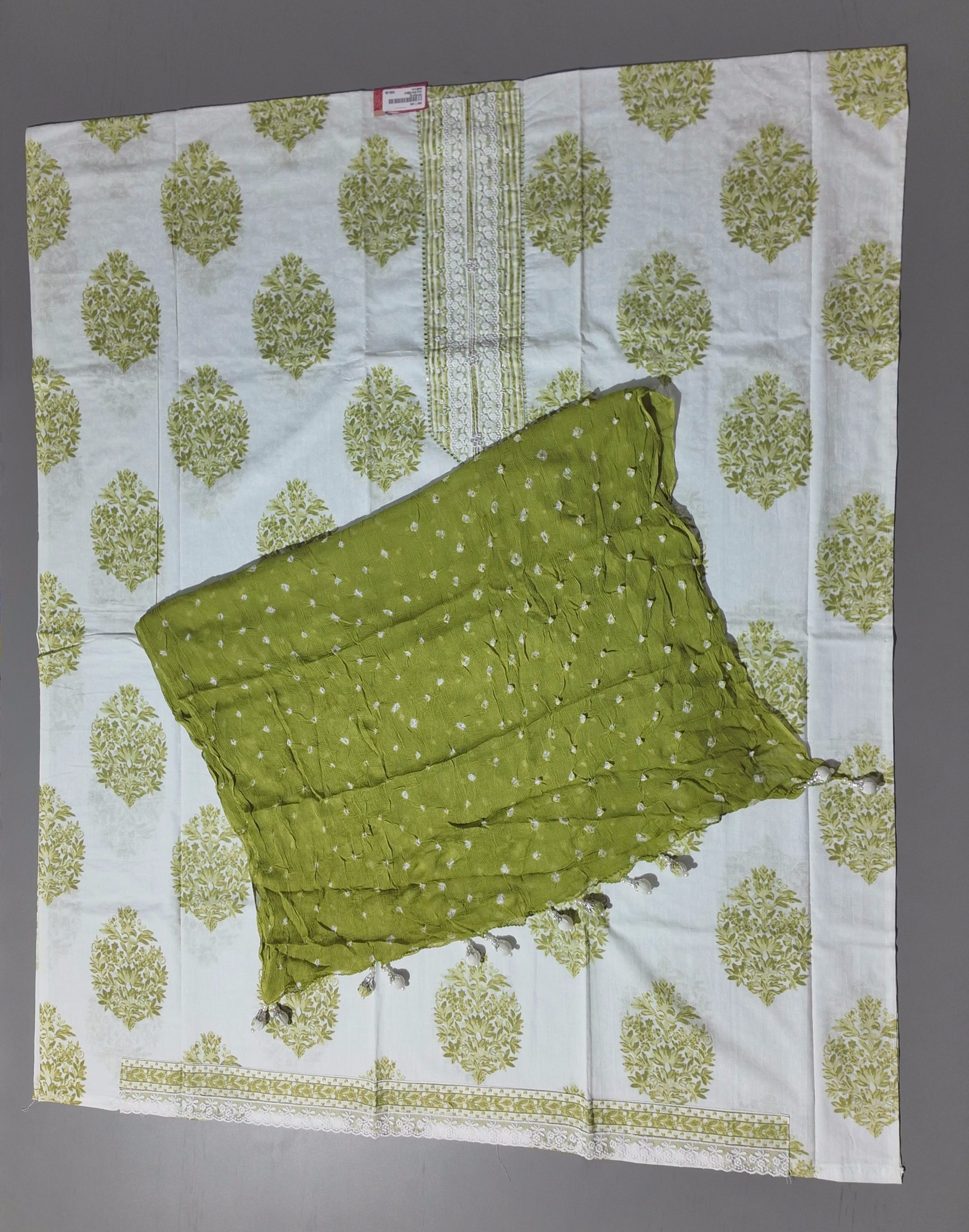 Garden Fresh Unstitched Suit: Comfort and Style Combined!