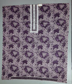Lavender Bloom: Exquisite Embroidered Unstitched Suit