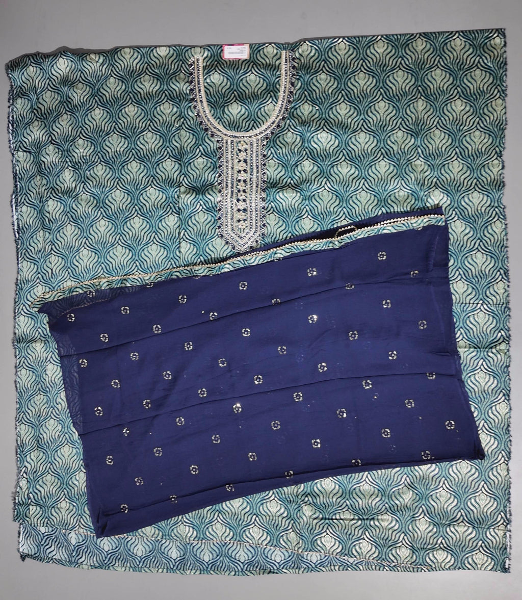 Luxe Teal Unstitched Suit: Embrace Elegance with Comfort