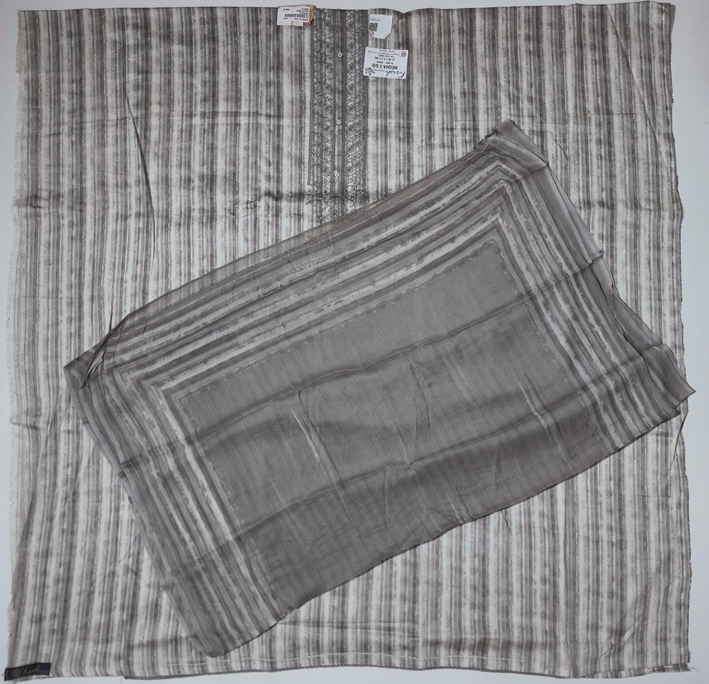 Luxe Unstitched Suit: Earthy Allure for Festive Gatherings",