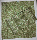 Verdant Charm: Premium Flora Unstitched Suit
