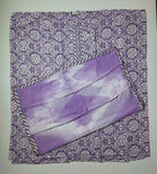 Lavender Bliss: Artisanal Unstitched Suit for Comfort & Style
