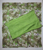 Verdant Blossom: Unstitched Suit with Intricate Sequin Design