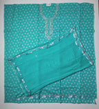 Oceanic Bliss Unstitched Suit: Perfect for Festive Gatherings