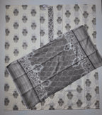 Luxurious Floral Charm: Unstitched Suit for Effortless Elegance