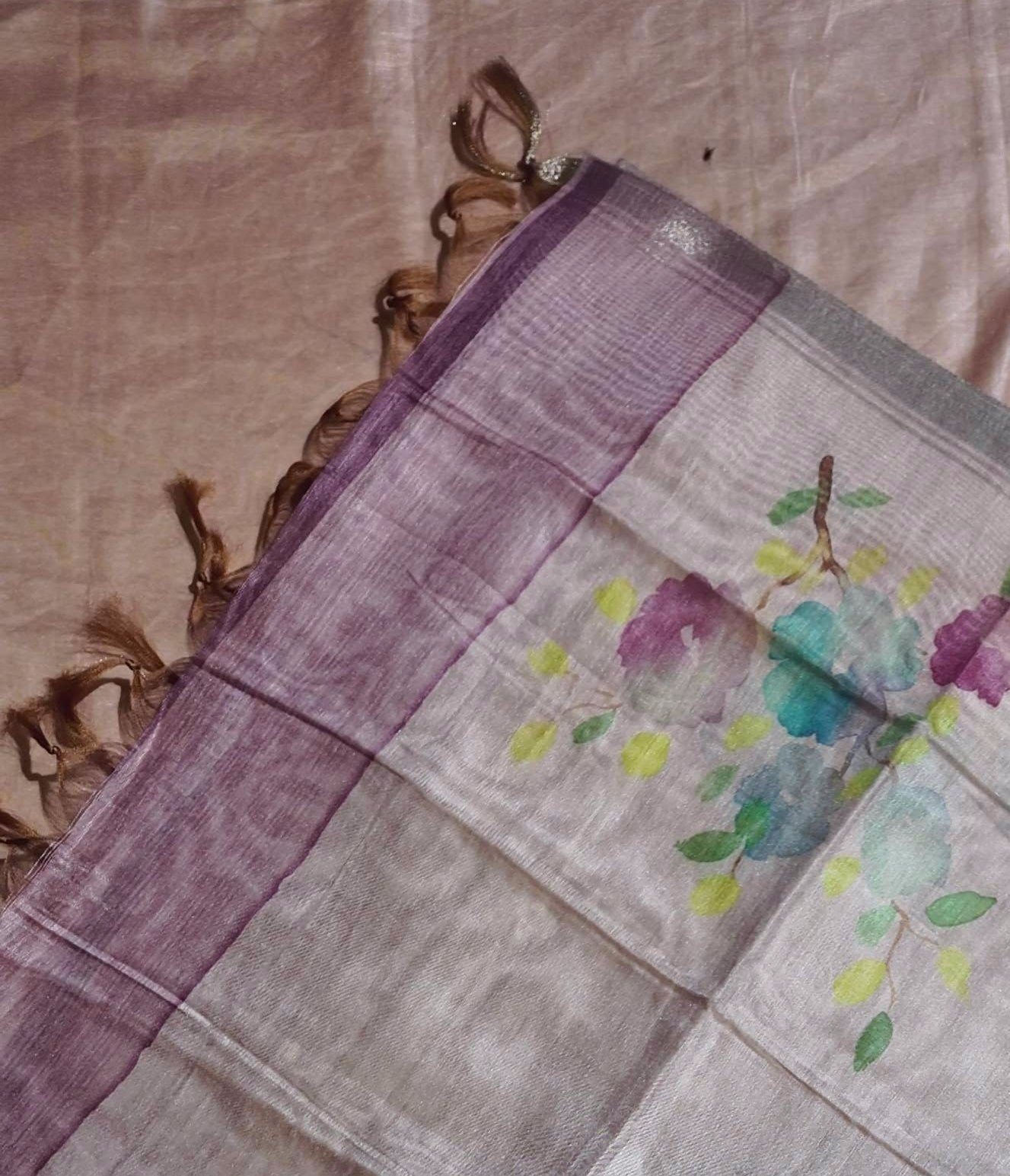 Whimsical Blossom Unstitched Suit: Artistry in Fabric