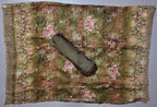 Vibrant Floral Embroidered Unstitched Suit - Timeless Charm