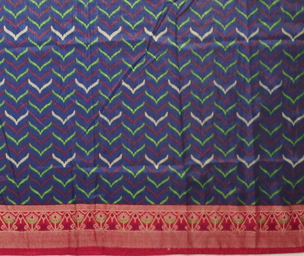 Vibrant Patola Saree - A Symphony of Colors for Festive Elegance",