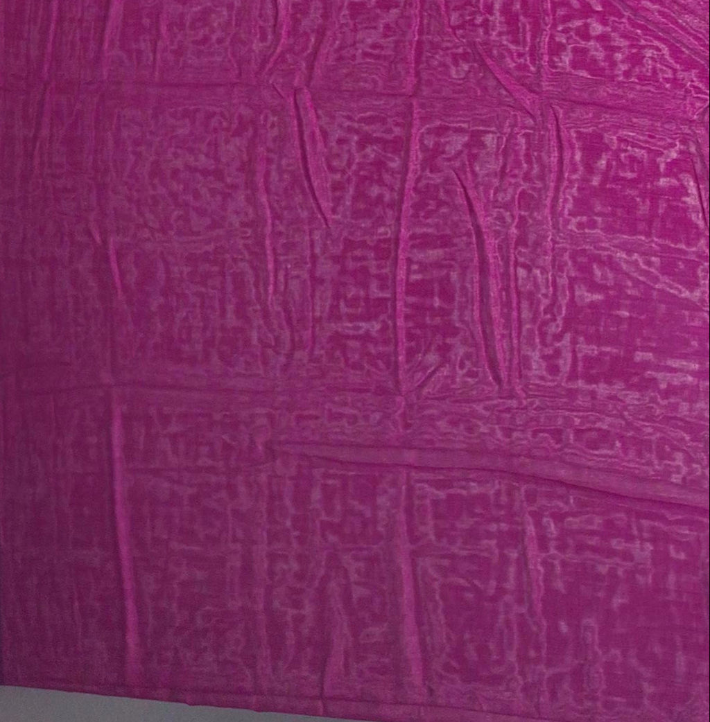 Regal Maroon Saree with Ornate Embroidered Border",