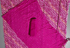 Vibrant Fuchsia Symphony: Unstitched Suit for Festive Flair