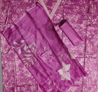 Floral Fuchsia Fantasy: Unstitched Suit Canvas