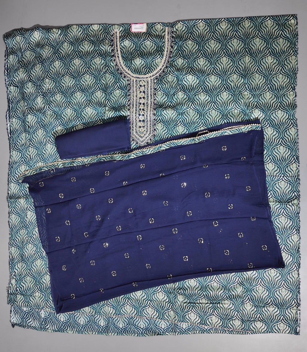 Luxe Teal Unstitched Suit: Embrace Elegance with Comfort