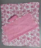 Blossom Breeze: Floral Finesse Unstitched Suit