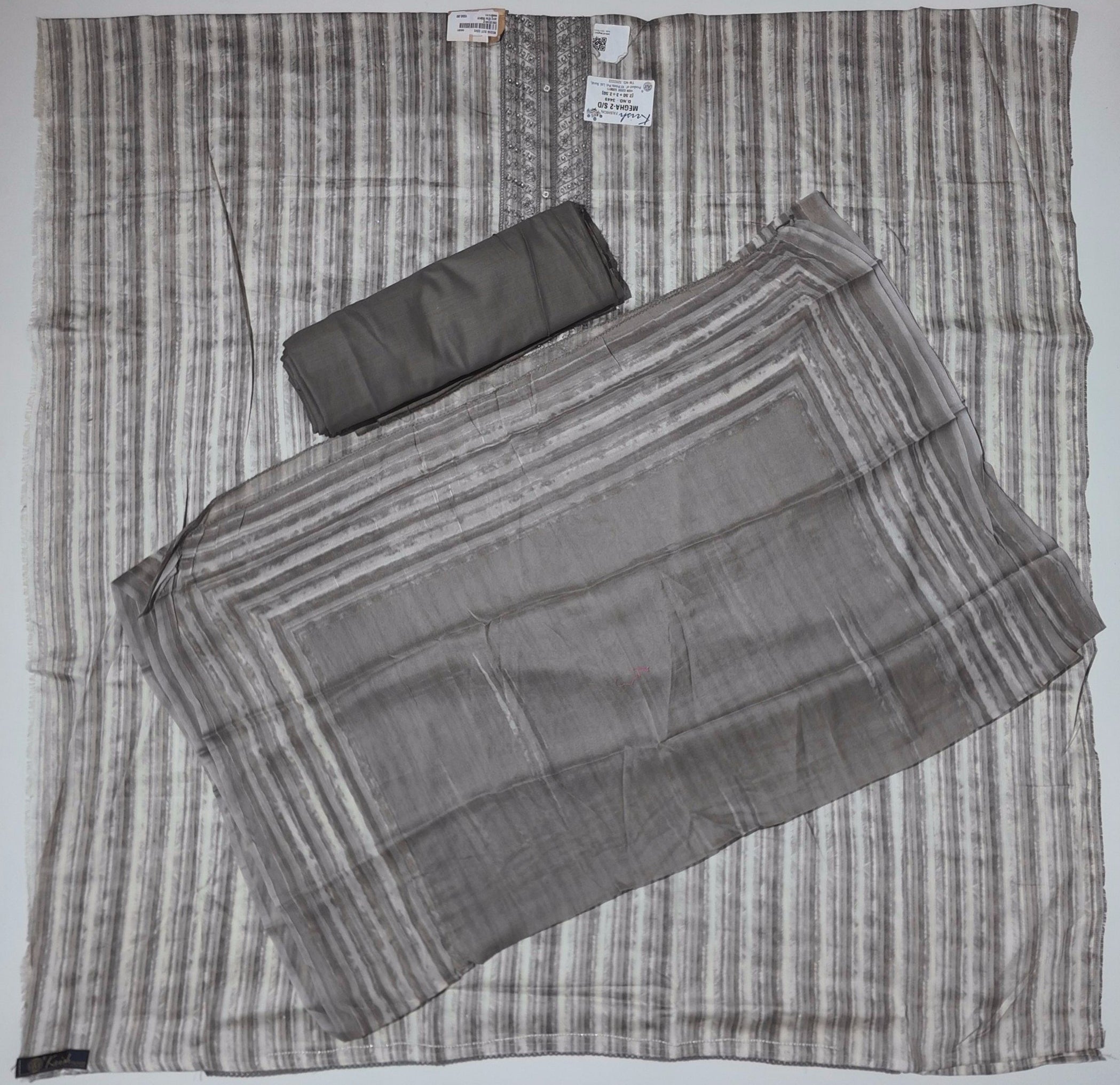 Luxe Unstitched Suit: Earthy Allure for Festive Gatherings",