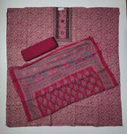 Vibrant Festive Flair: Unstitched Ethnic Suit for Celebrations