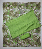 Verdant Blossom: Unstitched Suit with Intricate Sequin Design