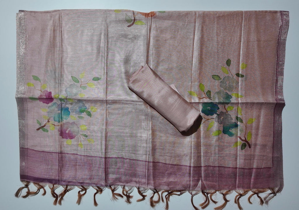 Whimsical Blossom Unstitched Suit: Artistry in Fabric