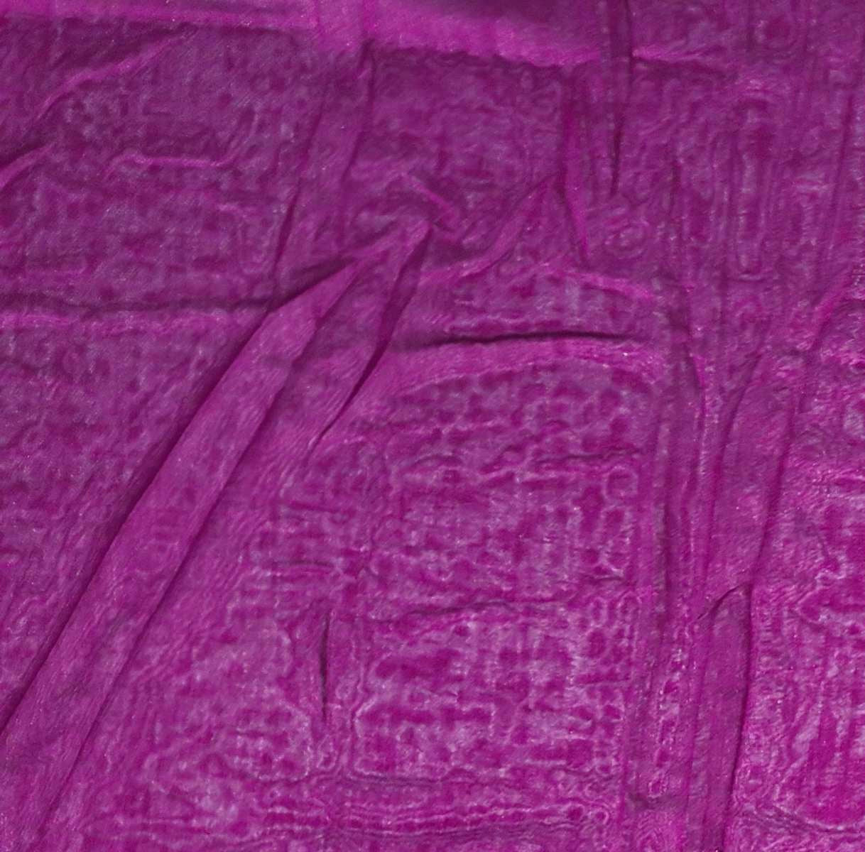 Regal Maroon Saree with Ornate Embroidered Border",